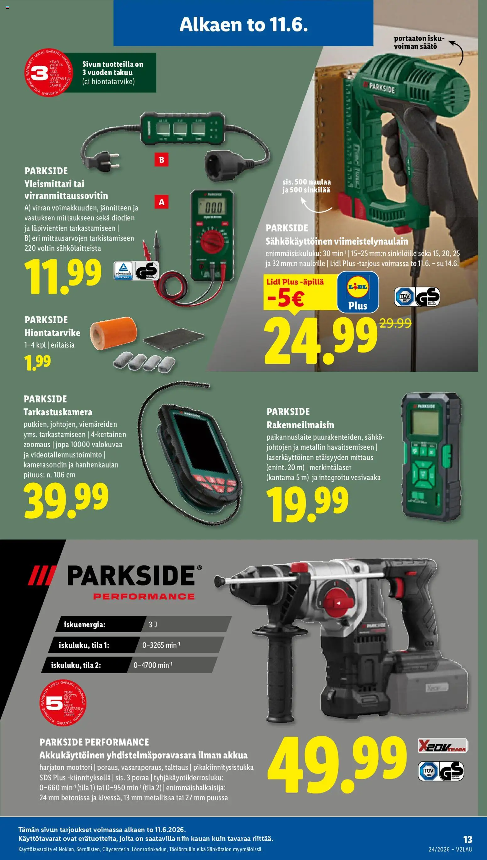 Lidl tarjoukset - Rovaniemi – voimassa 11.06.2026 alkaen | Sivu: 17