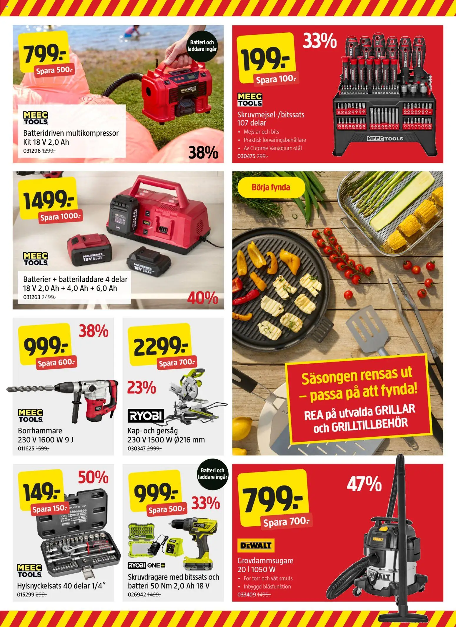 Jula reklamblad aktuell från 20/08/2026 | Sida: 3 | Produkter: Batterier, Skruvdragare, Ryobi, Laddare