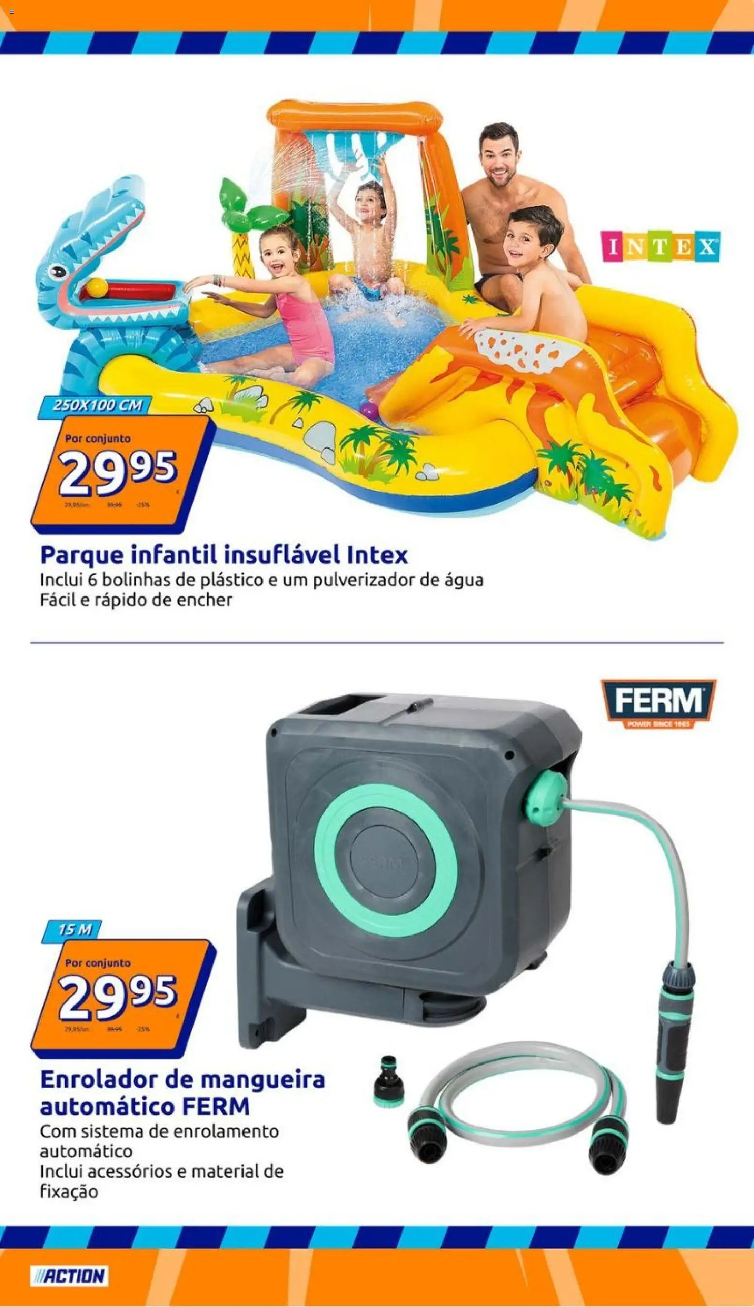 Action folheto │ válido de 27.05.2026 | Página: 15 | Produtos: Agua, Mangueira