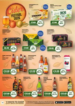 Preview of Bestway - The Big Deals Brochure valid from 17/07/2026 | Page: 10 | Products: Fagyasztott gyümölcs, Apple, Apple cider