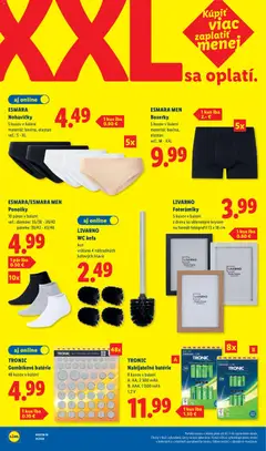 Lidl leták platný od 27.07.2026 | Strana: 94 | Produkty: Wc, Kefa, Ponožky, Boxerky