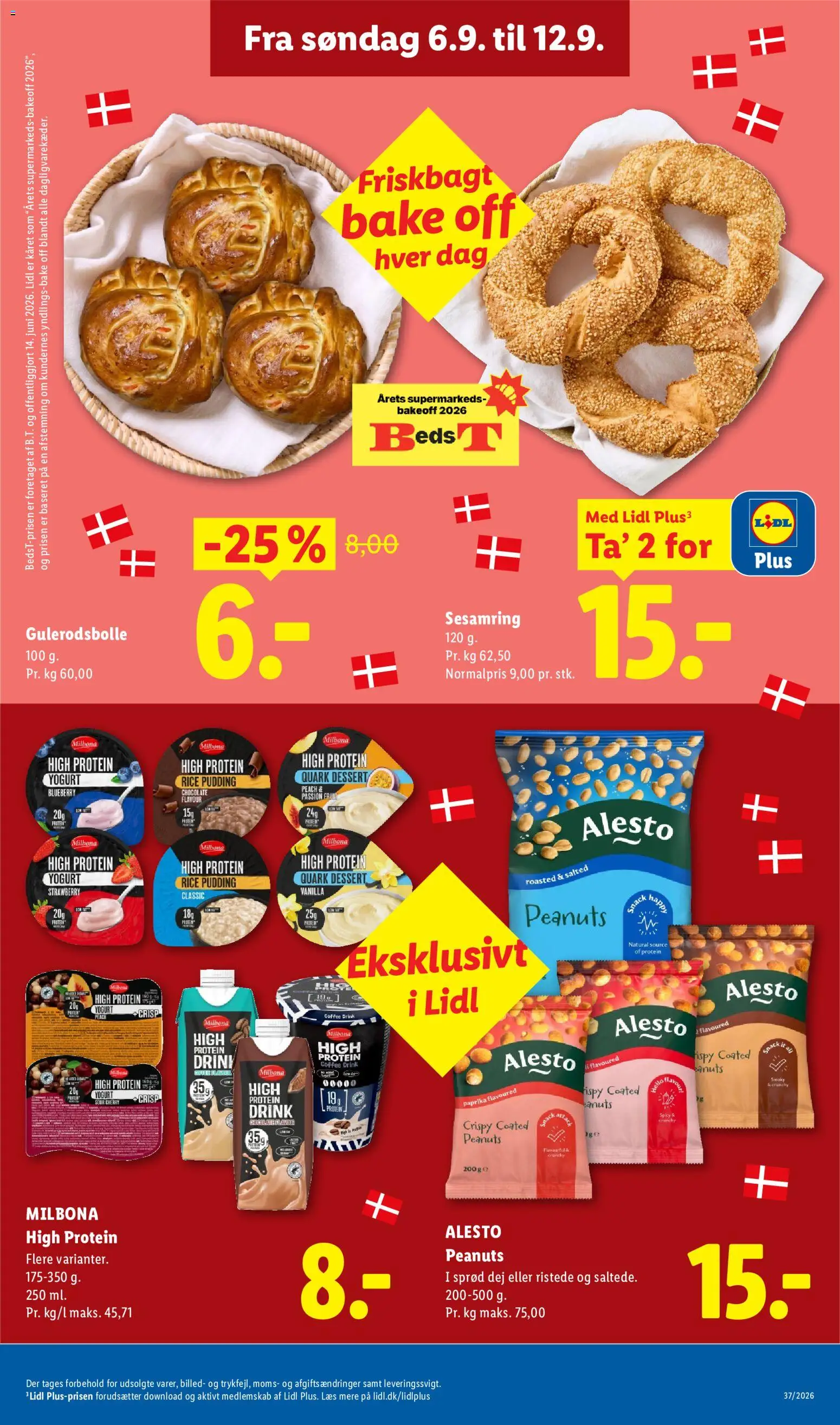 Lidl tilbudsavis – gyldig fra 06/09/2026 | Side: 10 | Produkter: Peanuts, Cherry, Søm, Paprika