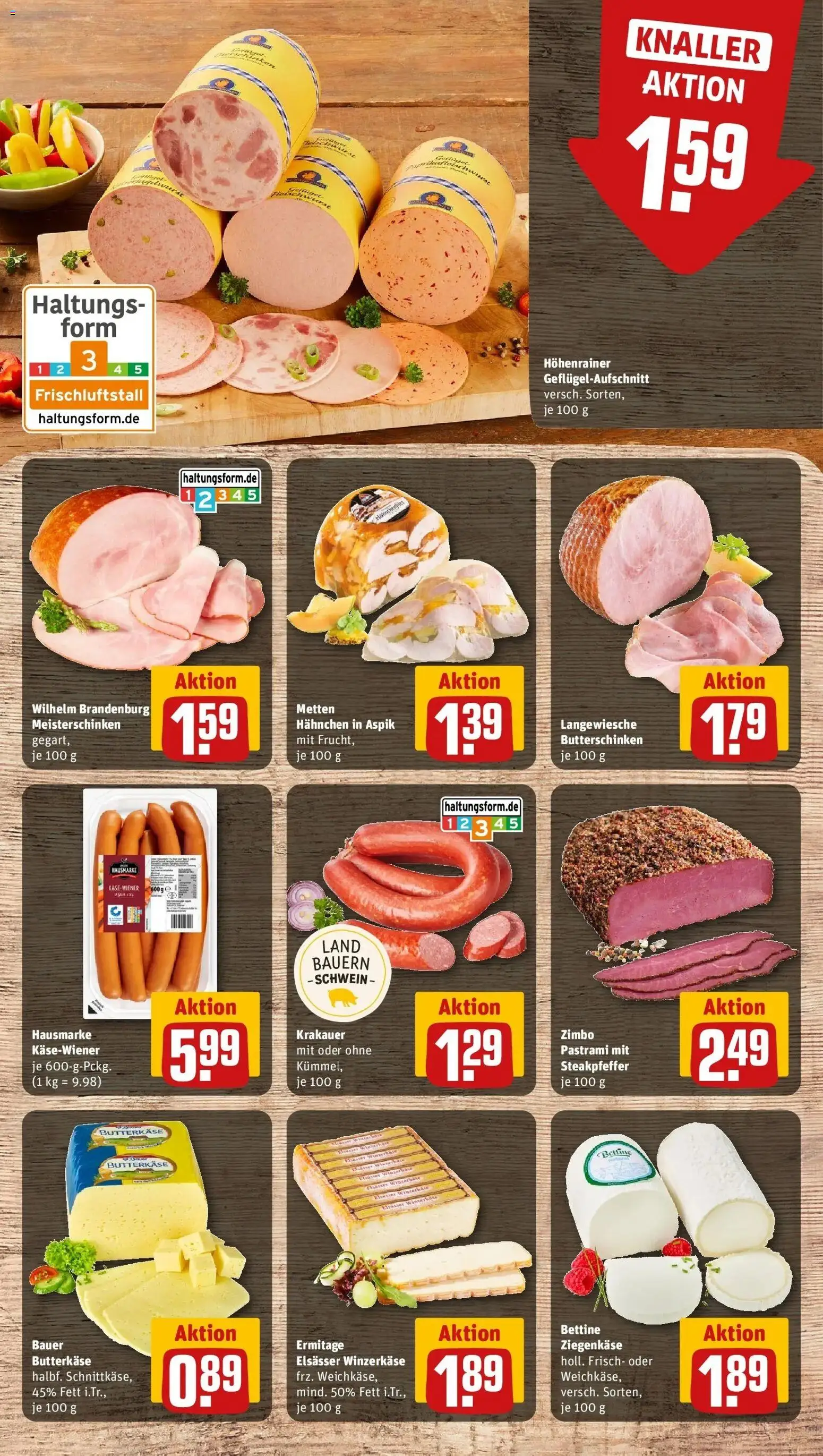 REWE Prospekt ab 03.08.2026 zum Blättern » Angebote | Seite: 11 | Produkte: Hahnchen, Käse, Ziegenkäse