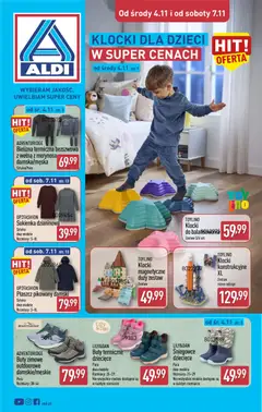 Pogląd oferty "Aldi gazetka - Artykuły przemysłowe i tekstylia" - ważna od 04.11.2026