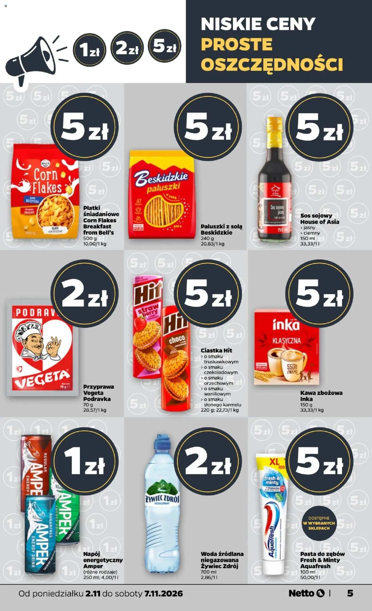 Netto gazetka od poniedziałku od 02.11.2026 | Strona: 5