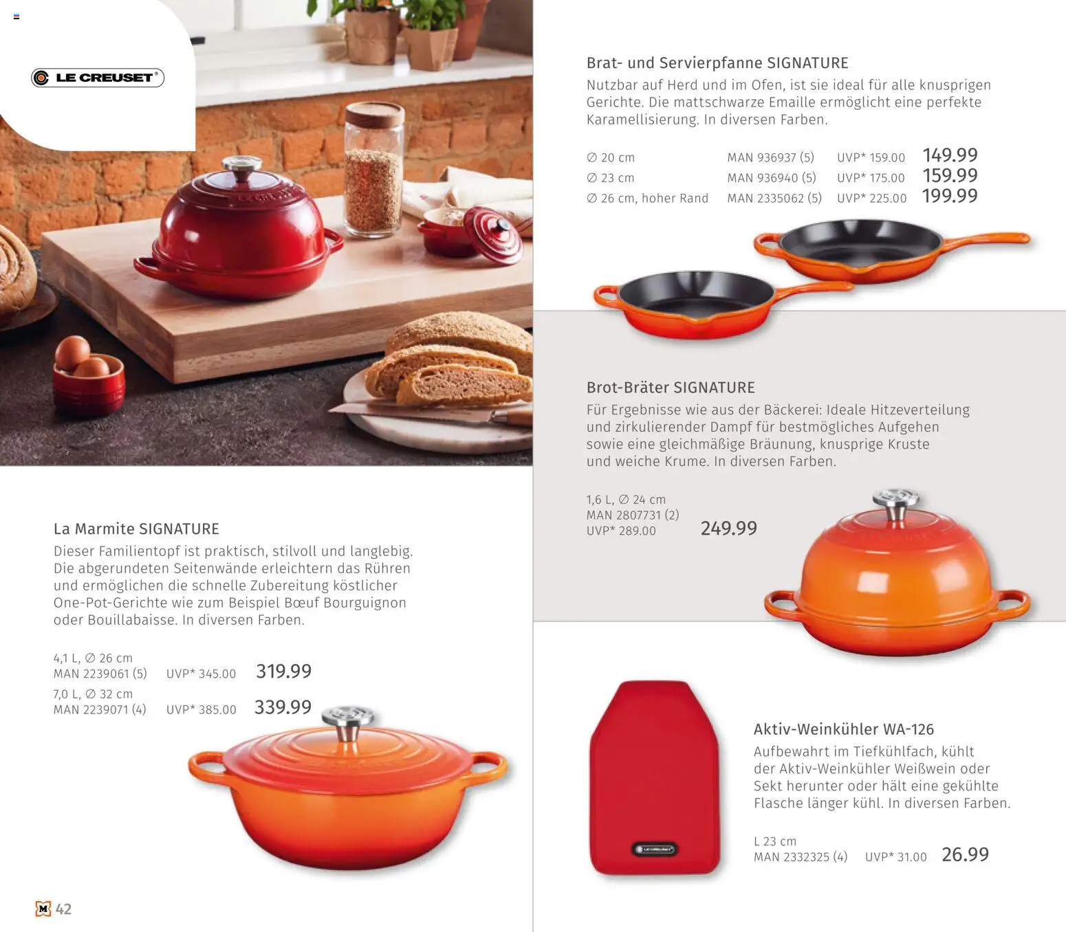 Müller Haushaltskatalog – gültig ab 01.10.2026 | Seite: 42 | Produkte: Herd, Bäckerei, Weißwein, Sekt