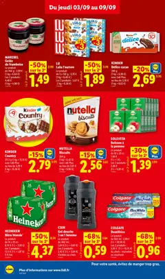 LIDL - Prévisualisation de SOLEVITA Boisson à la pomme, Le produit de 10 x 20 cl : 1,99 € (1 L = 1 €) valide à partir de 03/09/2026 | Page: 18