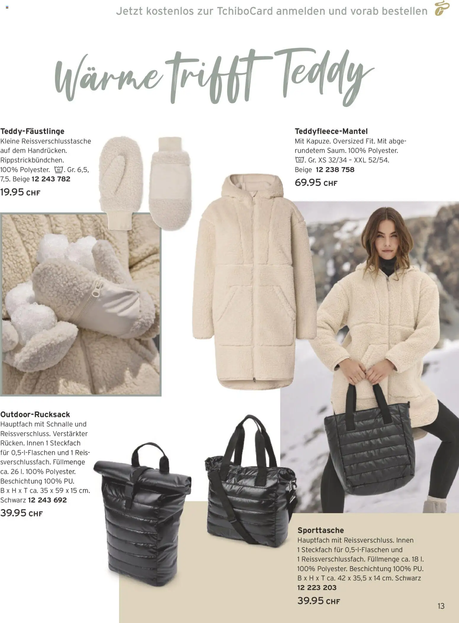 Tchibo aktionen Warme Styles – gültig ab 01.11.2026 | Seite: 13 | Produkte: Reis