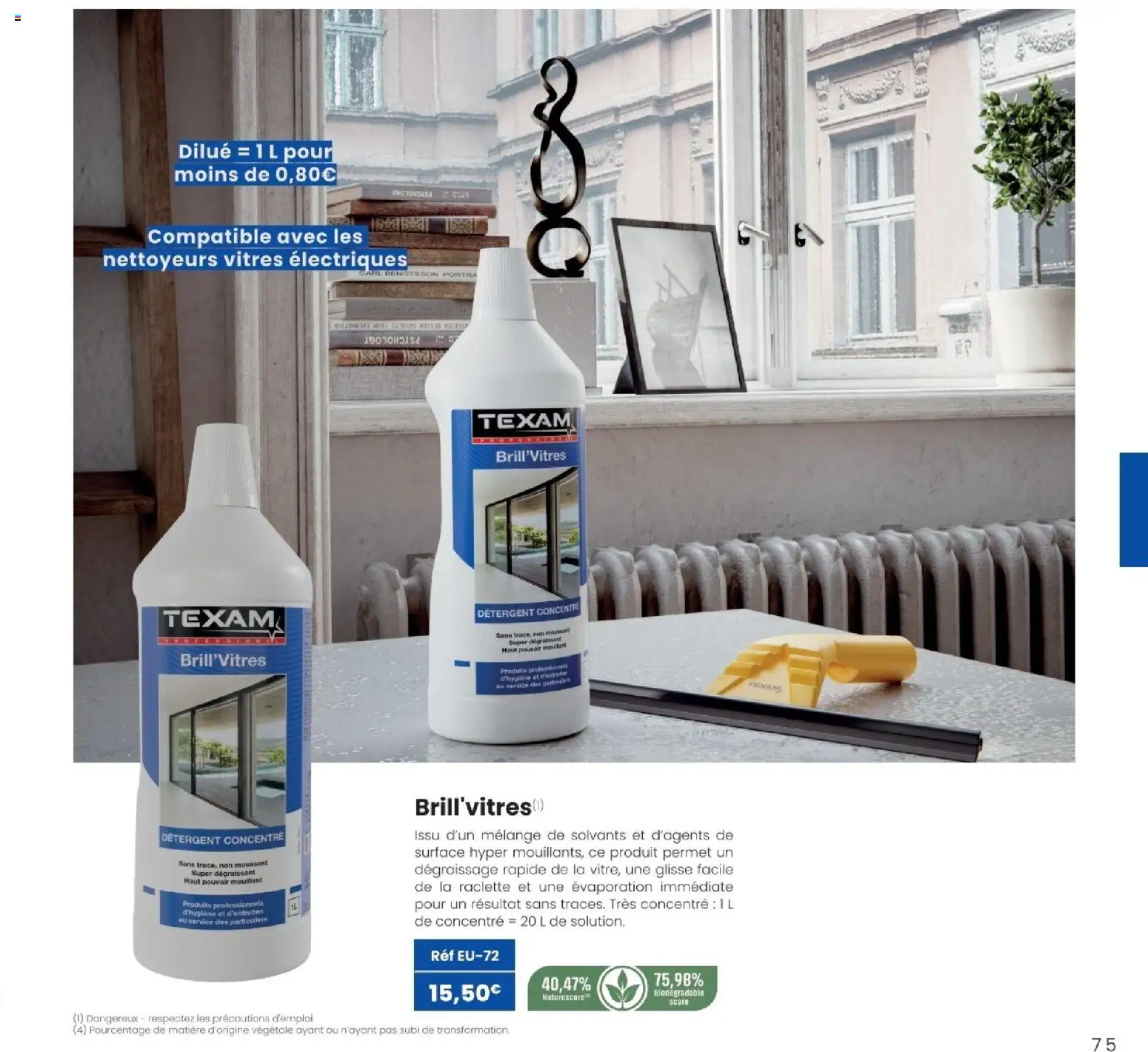 {H1} | Page: 75 | Produits: Détergent, Raclette