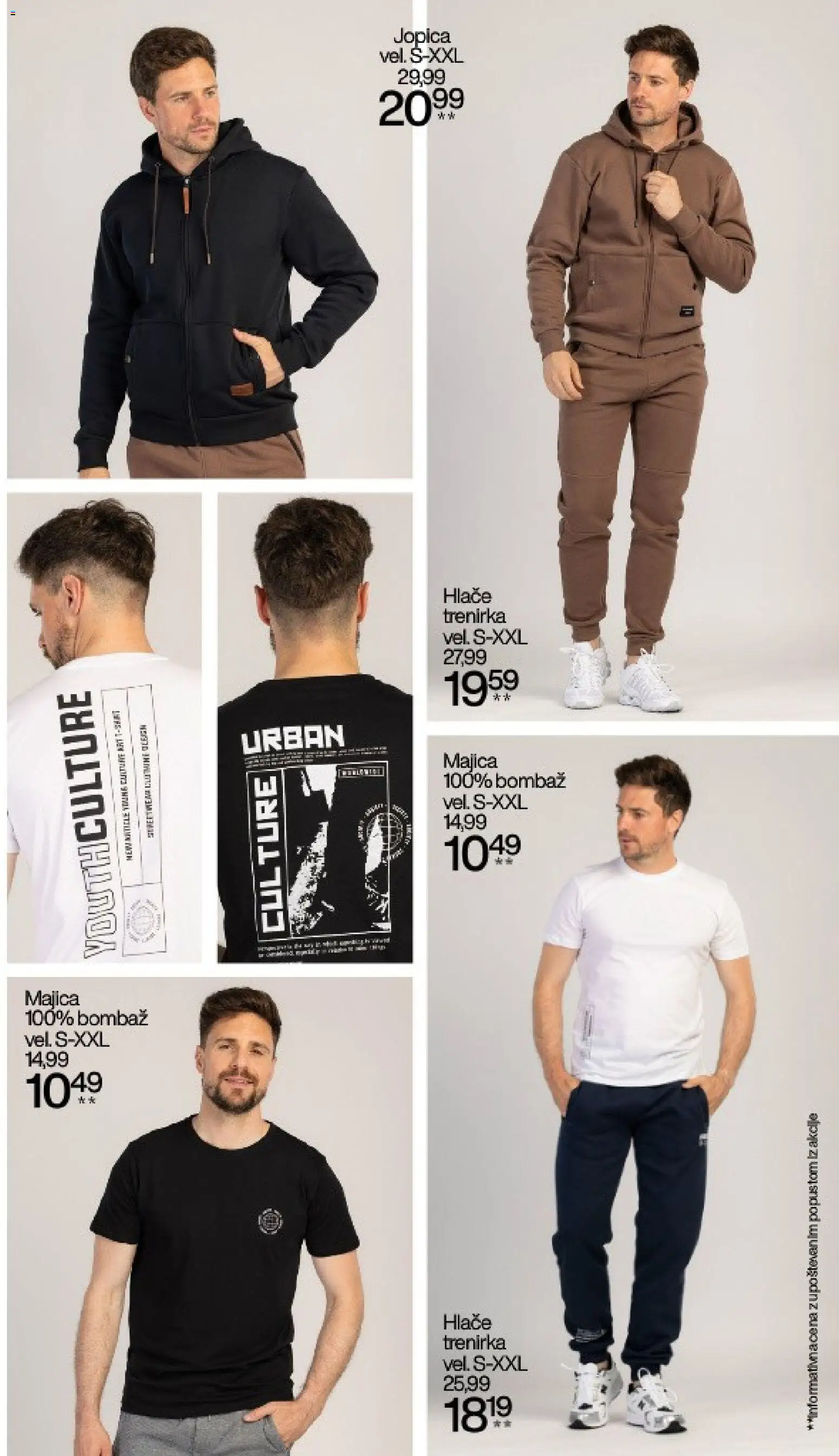 Novi Mana katalog ponudbe – veljaven od 24.08.2026 | Stran: 7 | Izdelki: Trenirka, Majica, Jopica, Hlace