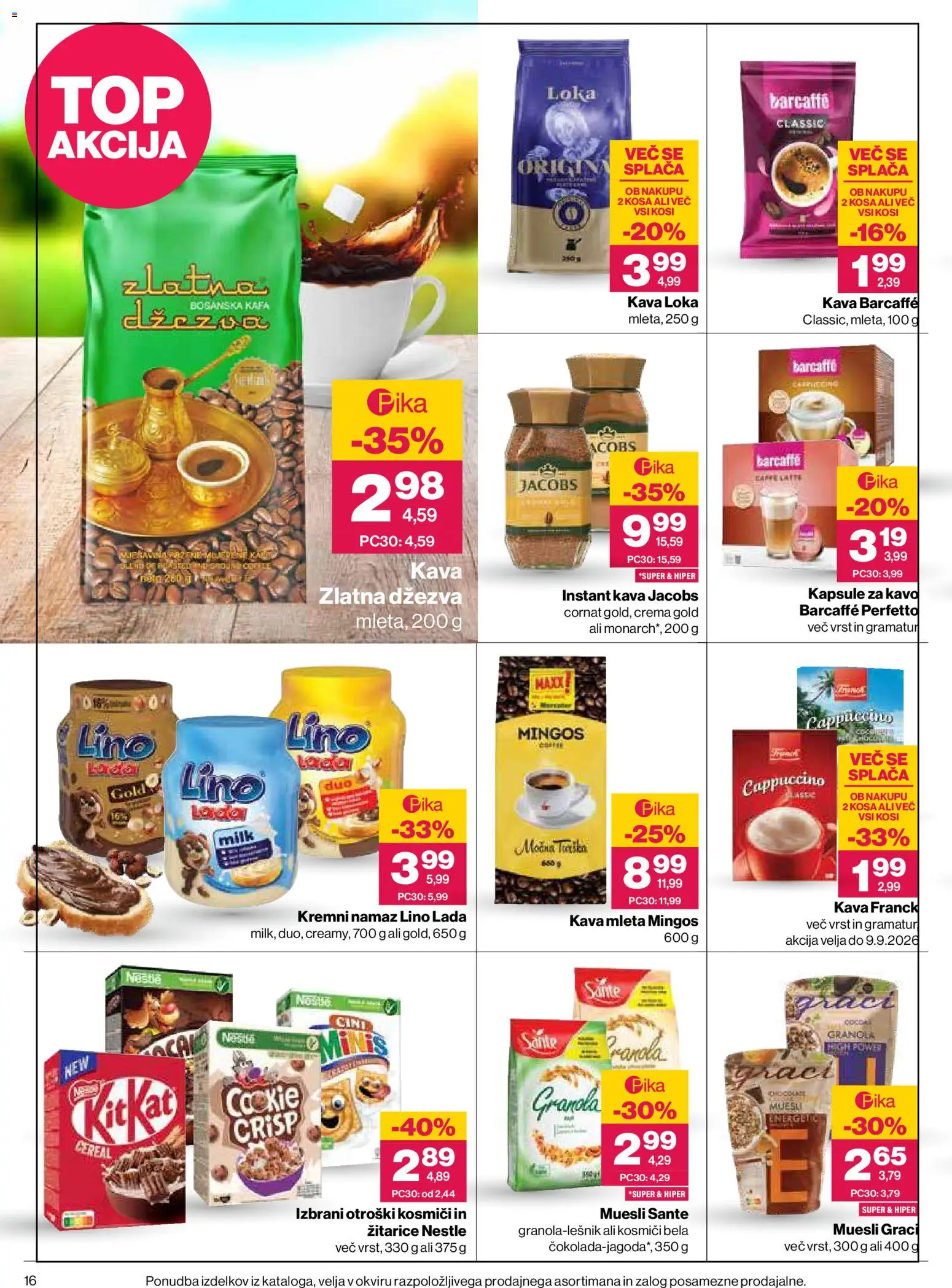 Novi Mercator katalog ponudbe – veljaven od 27.08.2026 | Stran: 16