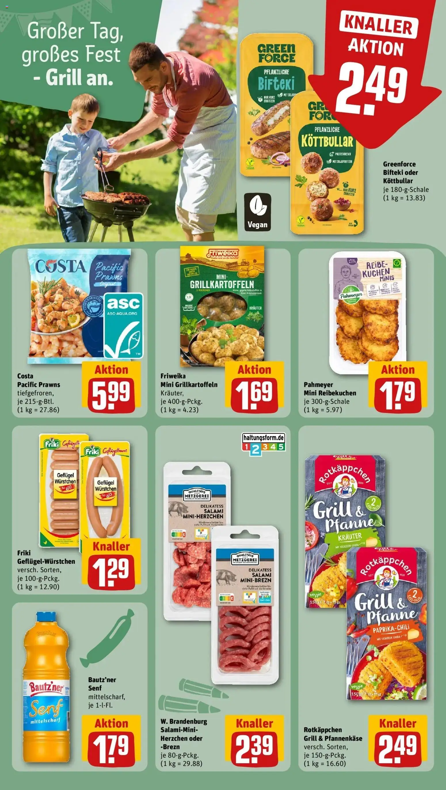 REWE Prospekt ab 10.08.2026 zum Blättern » Angebote | Seite: 11 | Produkte: Grill, Rotkäppchen, Salami, Kuchen