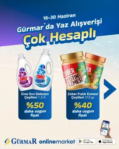 16.06.2026 tarihinden itibaren geçerli olan Gürmar kataloğu önizlemesi