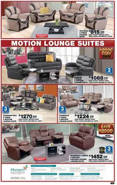 Lewis Stores specials catalogue – valid from 13.04.2026 | Page: 3 | Products: Cover, Table, Lounge suite, Coffee