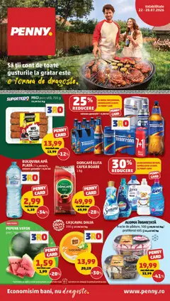 Ofertele PENNY valabile de la 22.07.2026