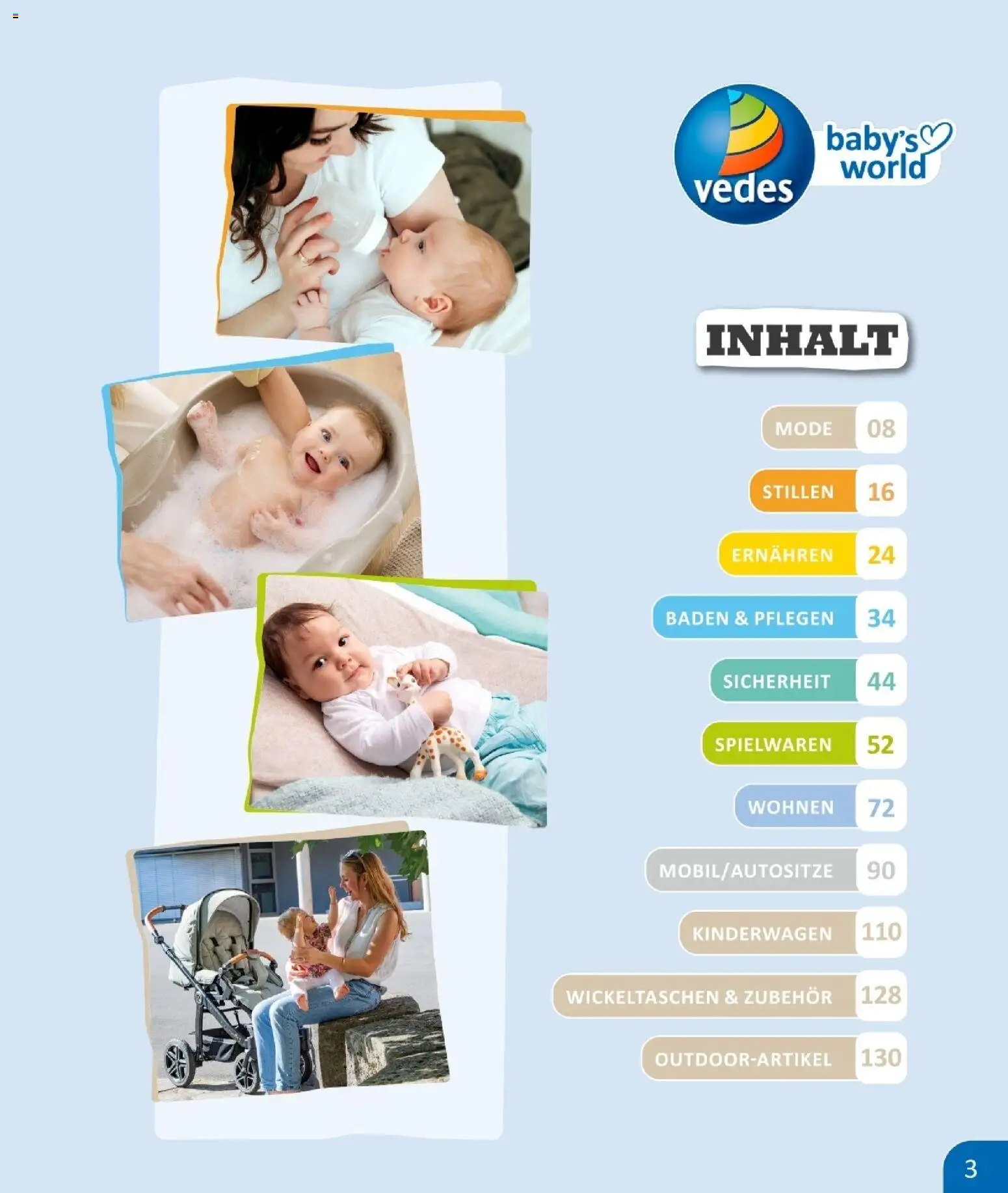 Vedes  Babykatalog  – gültig ab 01.01.2026 | Seite: 3