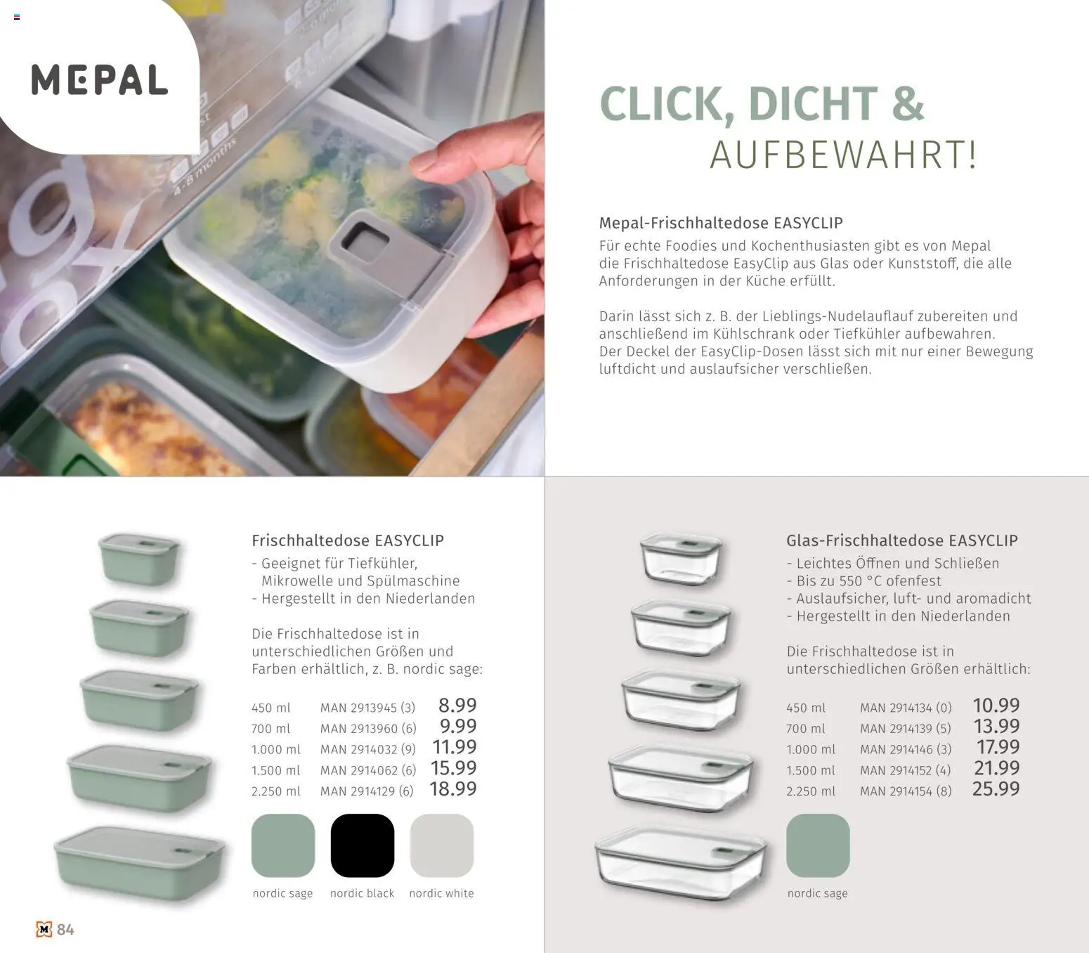 Müller Haushaltskatalog – gültig ab 01.10.2026 | Seite: 84 | Produkte: Mikrowelle, Küche, Kühlschrank