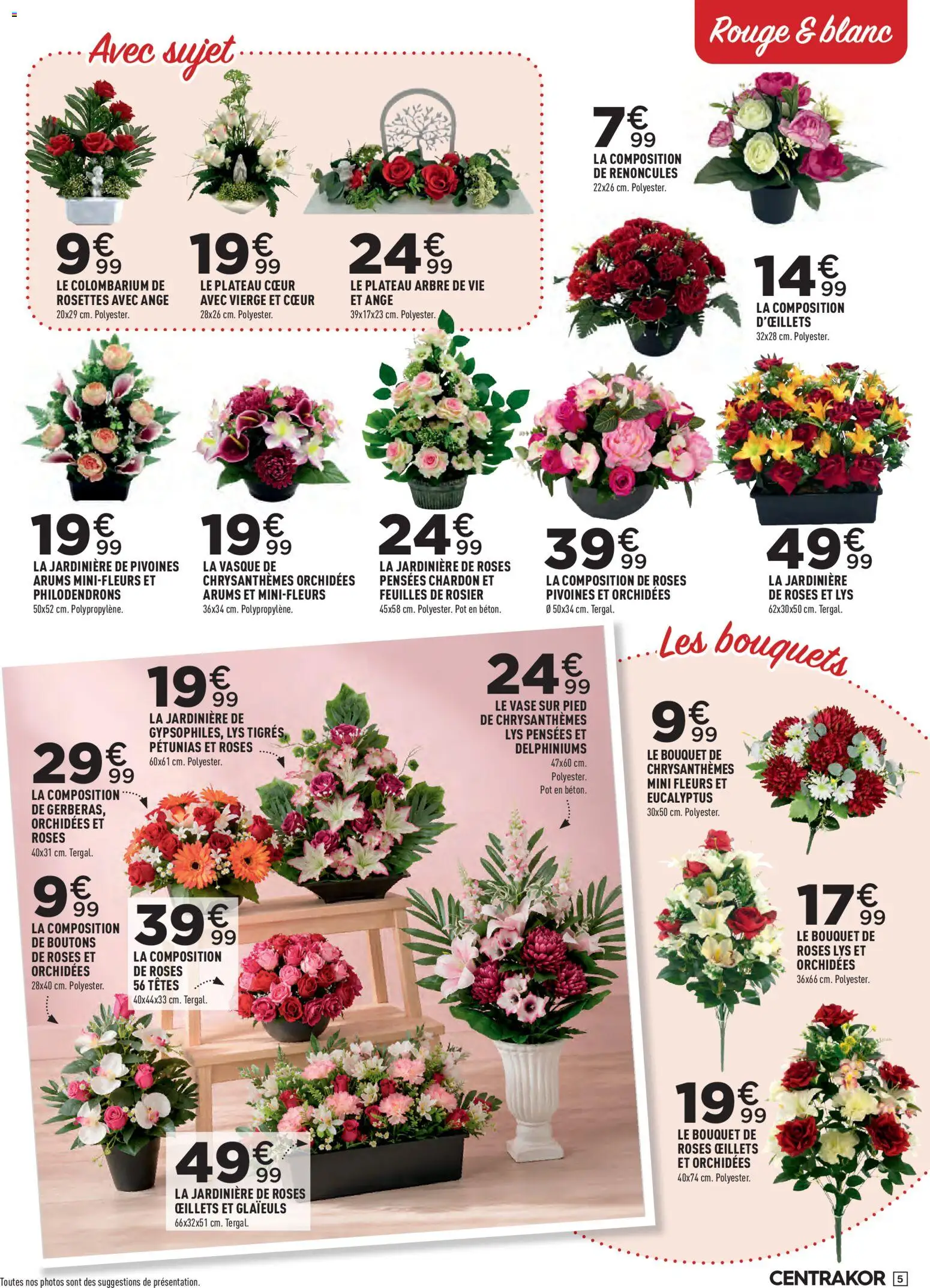 {H1} | Page: 5 | Produits: Chardon, Plateau, Chrysanthèmes, Vase
