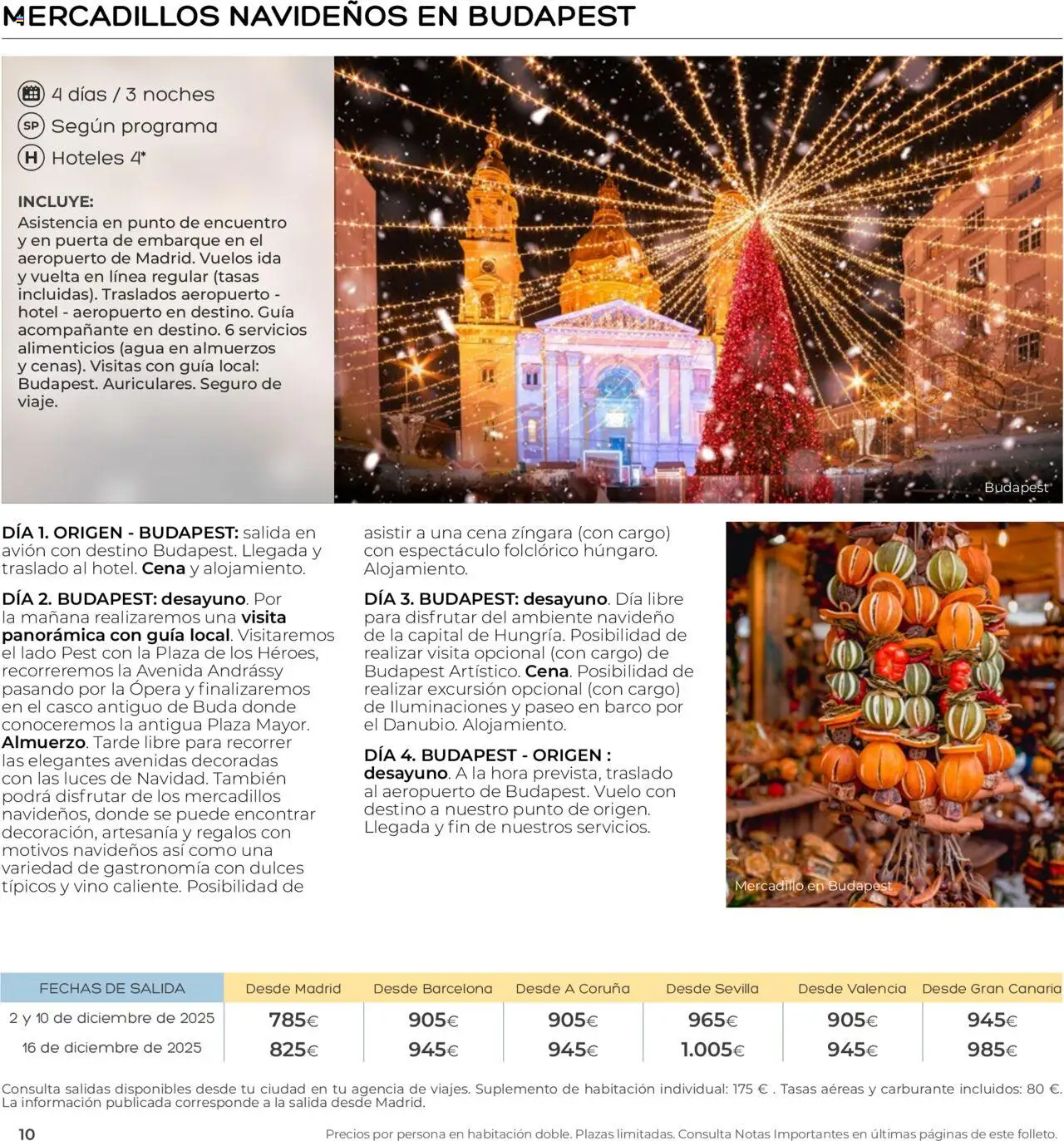 Viajes El Corte Inglés - Club de Vacaciones - Vacaciones Económicas Personalizado │ válido desde el 01/09/2025 | Página: 10 | Productos: Vino, Dulces, Agua