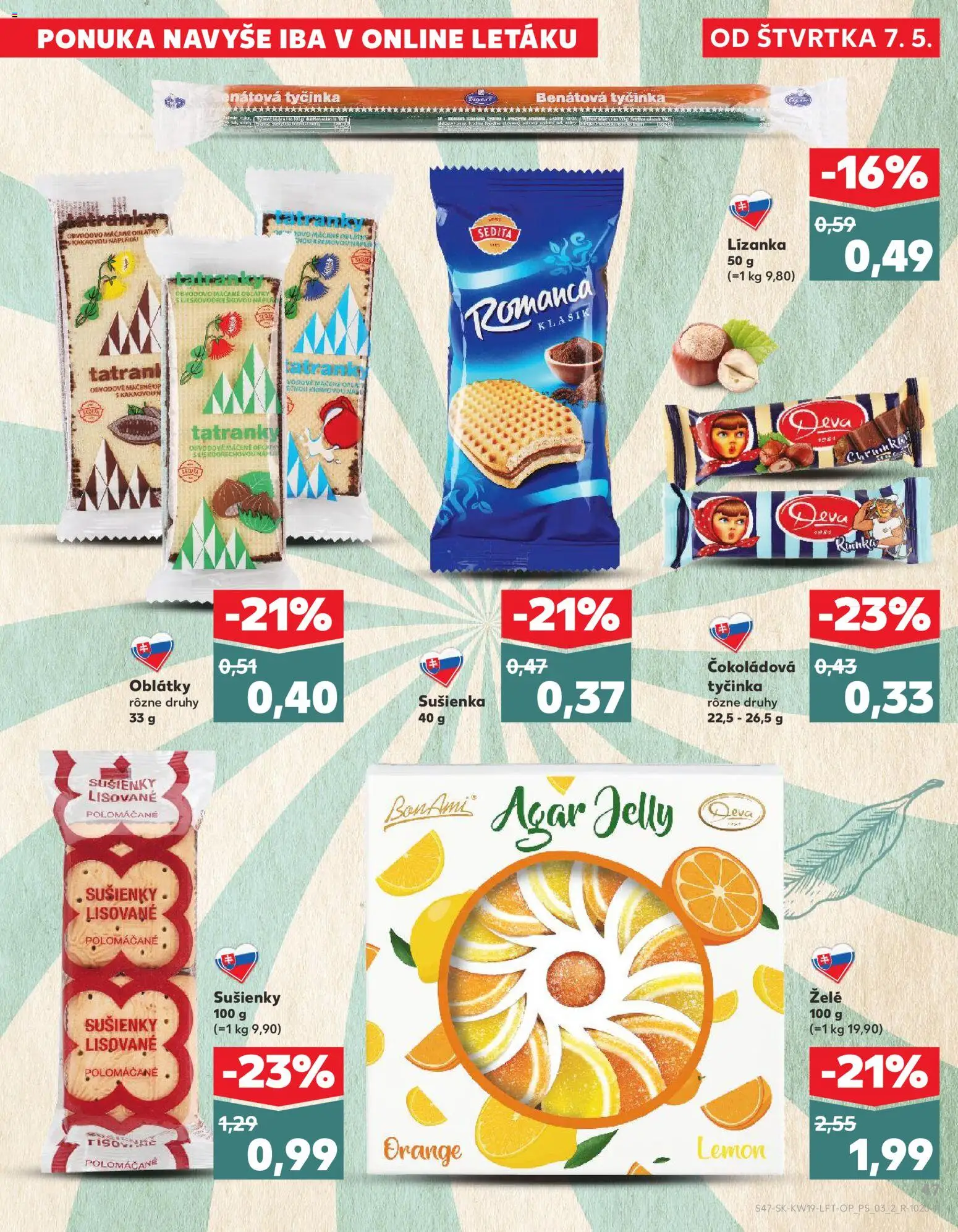 Kaufland SK akciós ujság - amely érvényes a következő dátumtól: 07.05.2026 | Oldal: 47