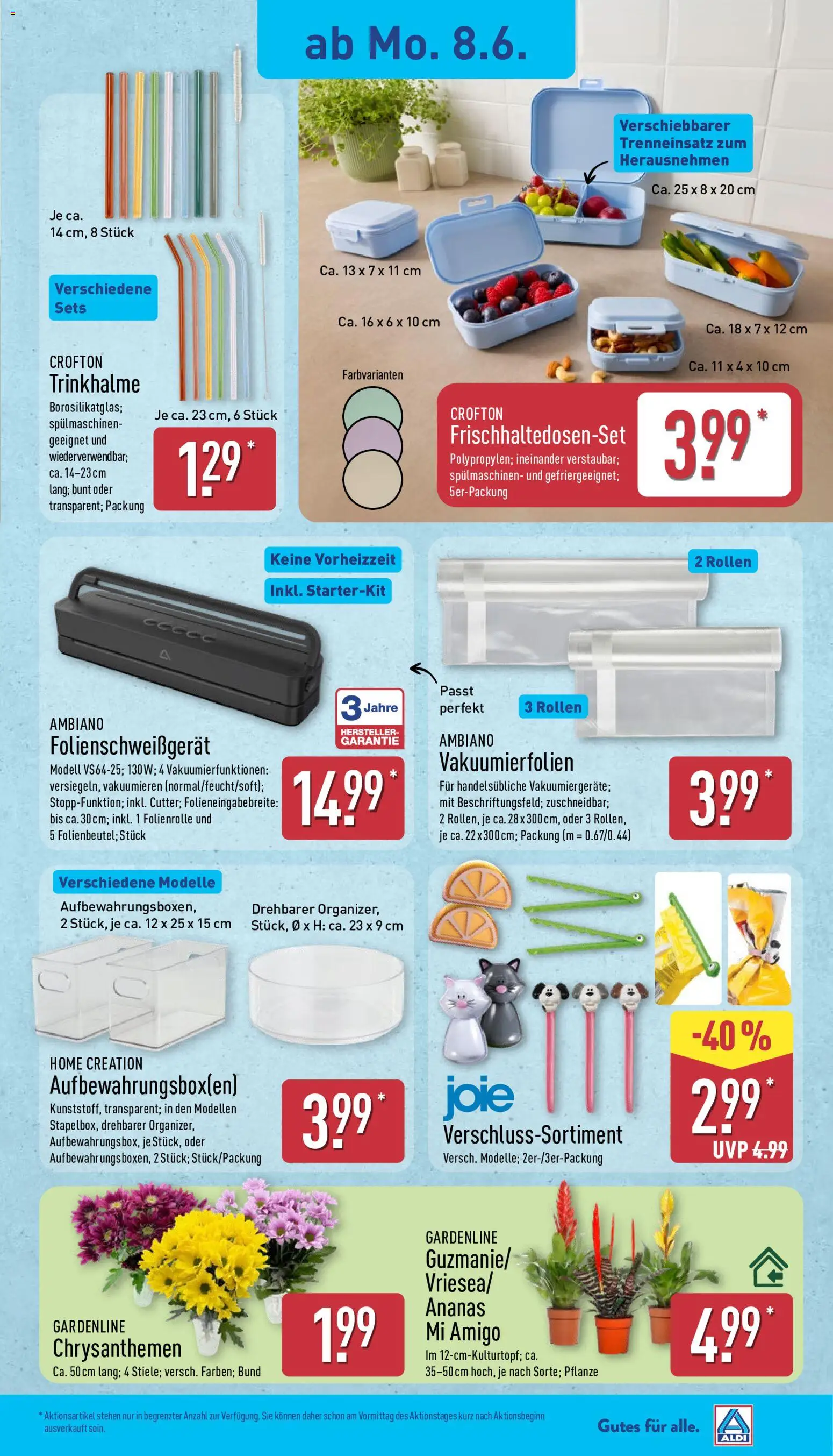 Aldi Ausblick – gültig ab 08.06.2026 | Seite: 7 | Produkte: Ananas, Home creation