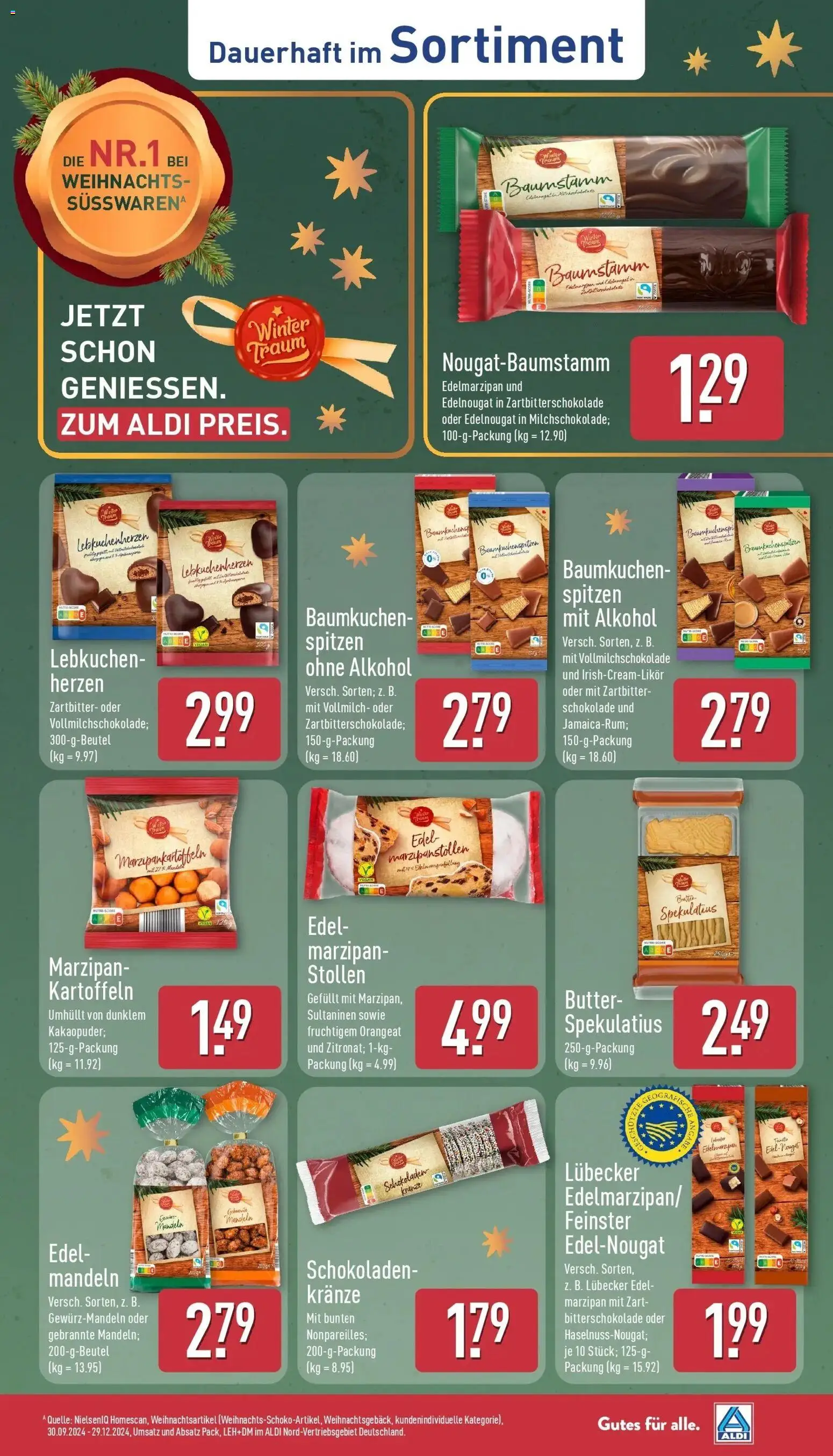 Aldi Aktueller Prospekt (ab 21.09.2026) » Angebote Online | Seite: 13 | Produkte: Schokolade, Mandeln, Kartoffeln, Alkohol