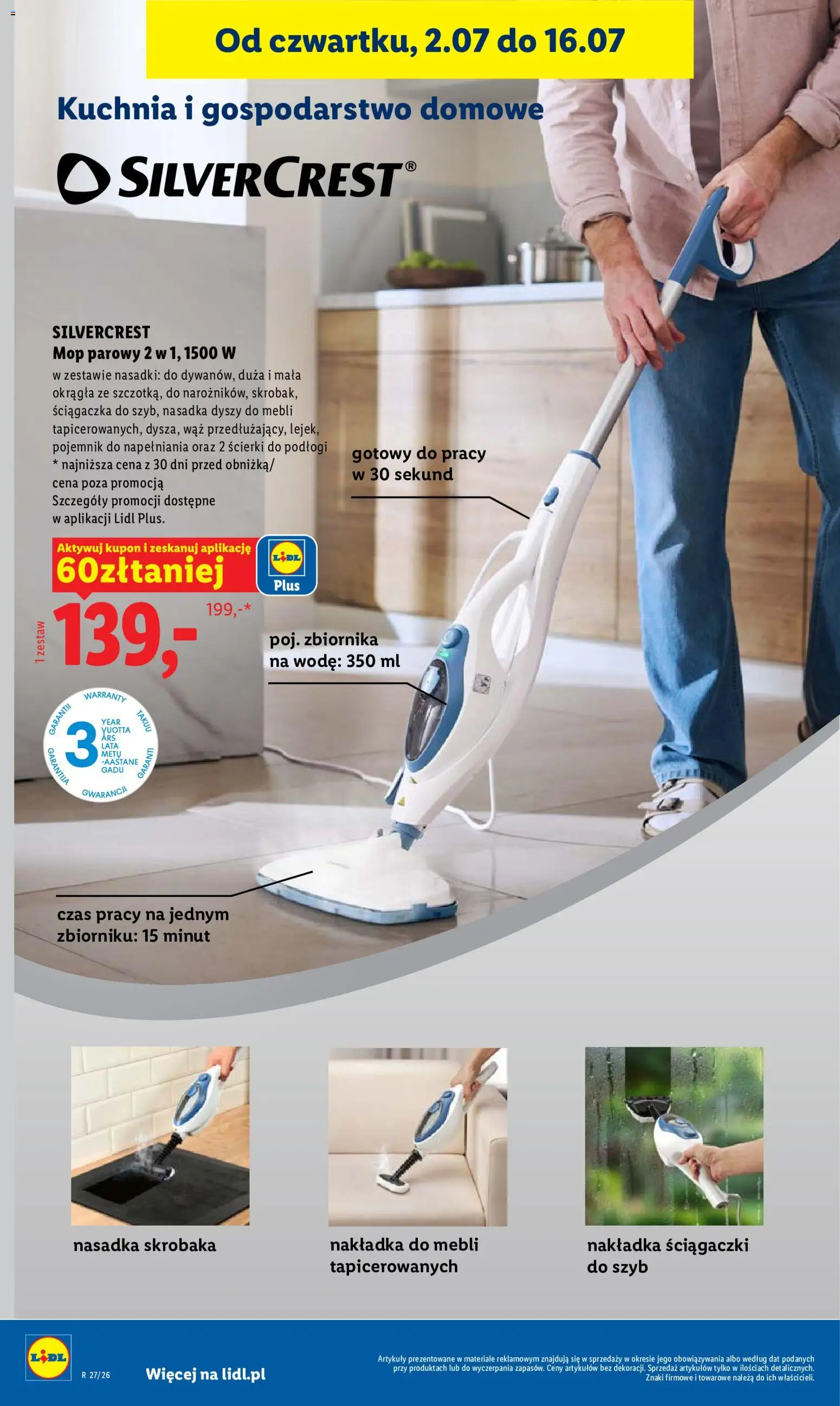 Lidl Polsko leták od 02.07.2026 | Strana: 30 | Produkty: Mop