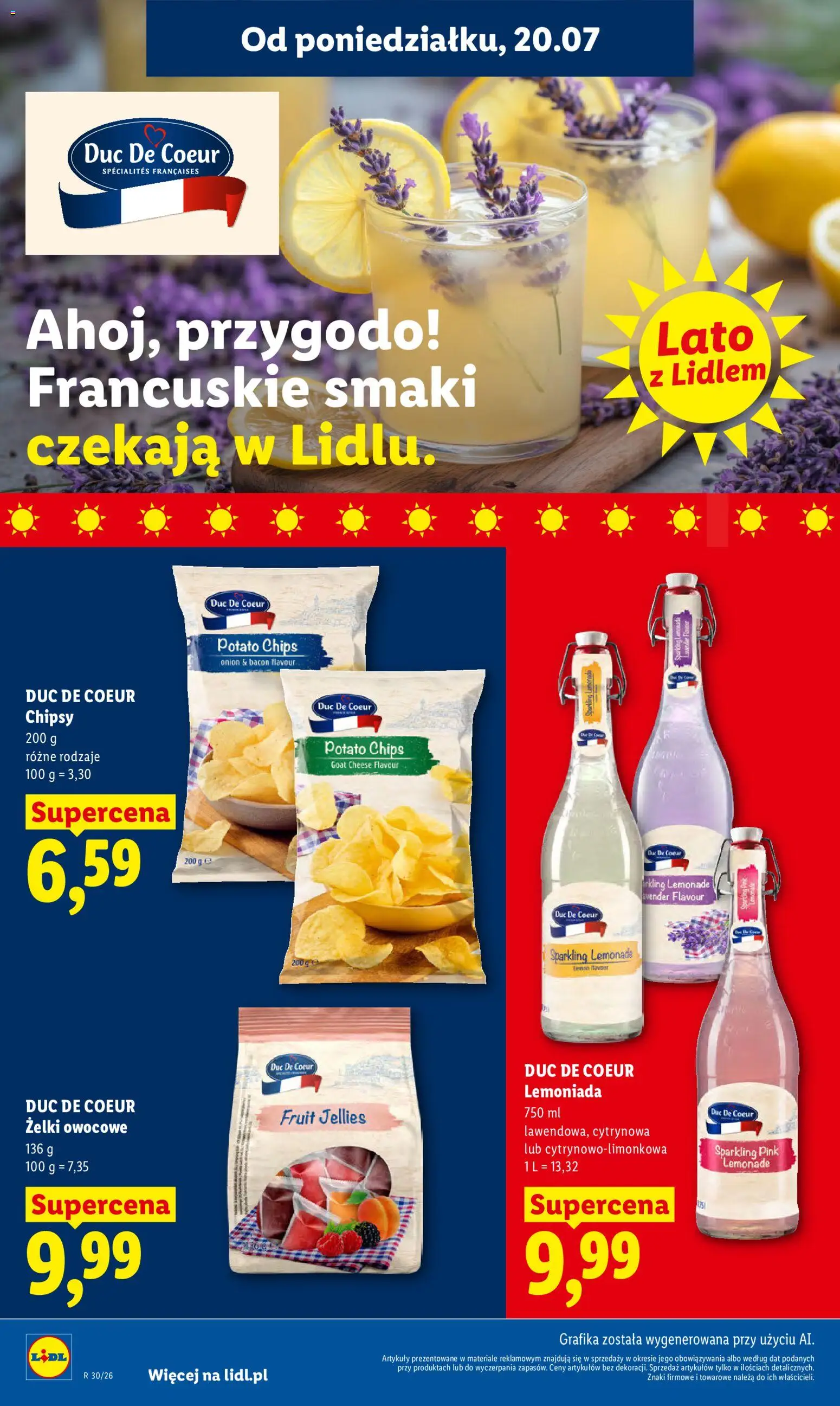 Lidl Polsko leták od 20.07.2026 | Strana: 58 | Produkty: Chipsy