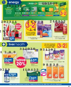 Clicks specials catalogue – valid from 23.04.2026 | Page: 17 | Products: Tonic, Milk, Switch, Syrup