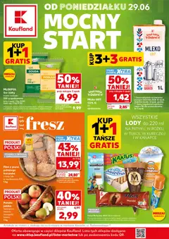 Náhled letáku Kaufland Polsko leták - Mocny start od 29.06.2026