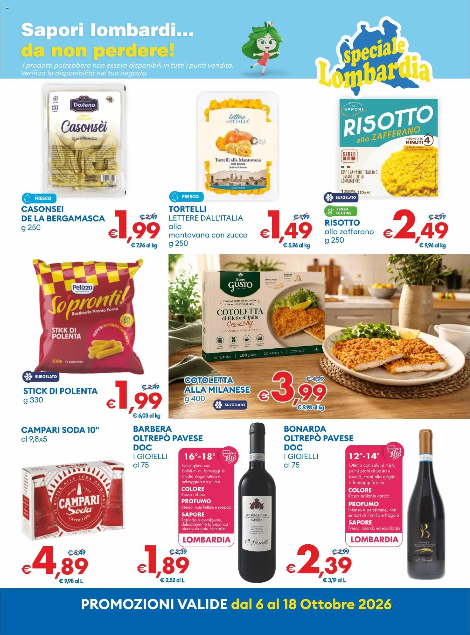 Volantino MD Discount del 06/10/2026 | Pagina: 11 | Prodotti: Riso, Piatti, Pasta, Tortelli