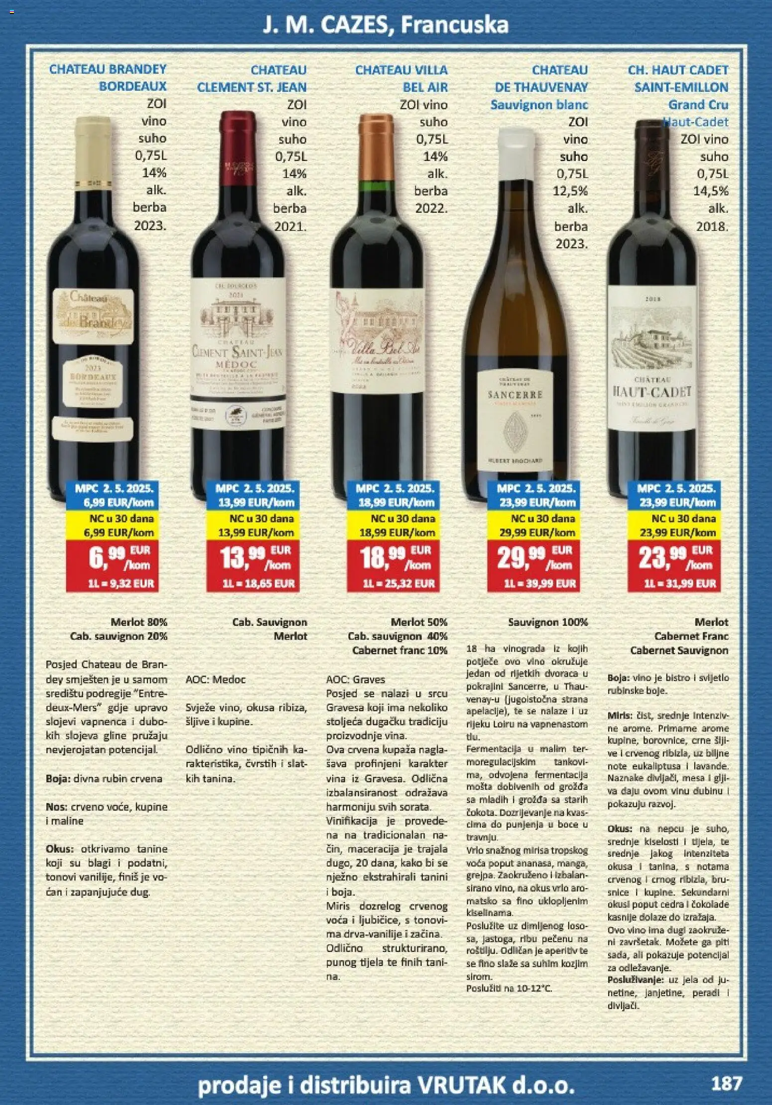 Vrutak katalog | vrijedi od 01.11.2025 | Stranica: 187 | Proizvodi: Cement, Vino, Voda, Maline