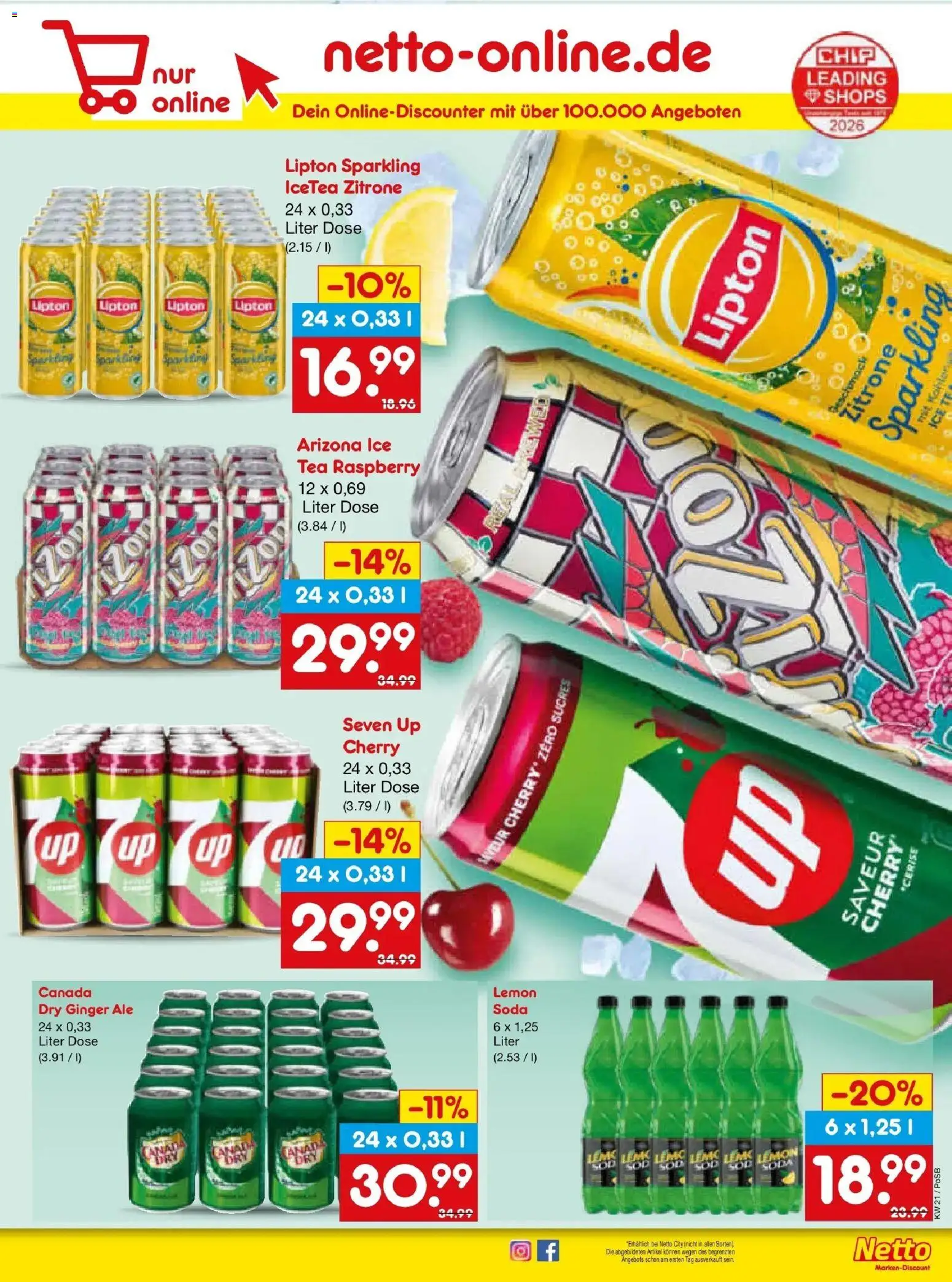 Netto Marken-Discount Prospekt Stemwede-Dielingen	 – gültig ab 17.05.2026 | Seite: 46 | Produkte: Zitrone