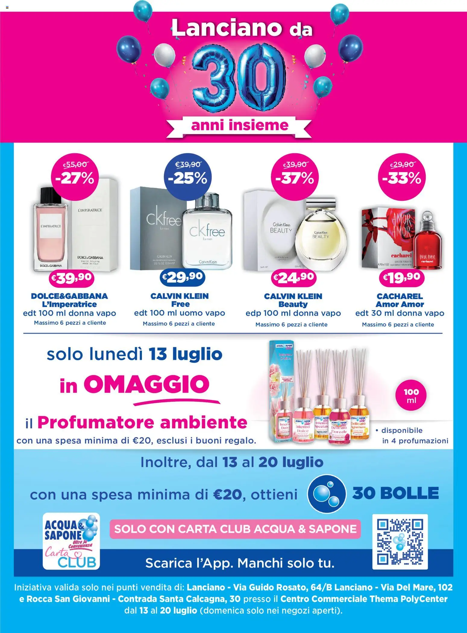 Volantino Acqua e Sapone del 13/07/2026 | Pagina: 2 | Prodotti: Sapone, Acqua