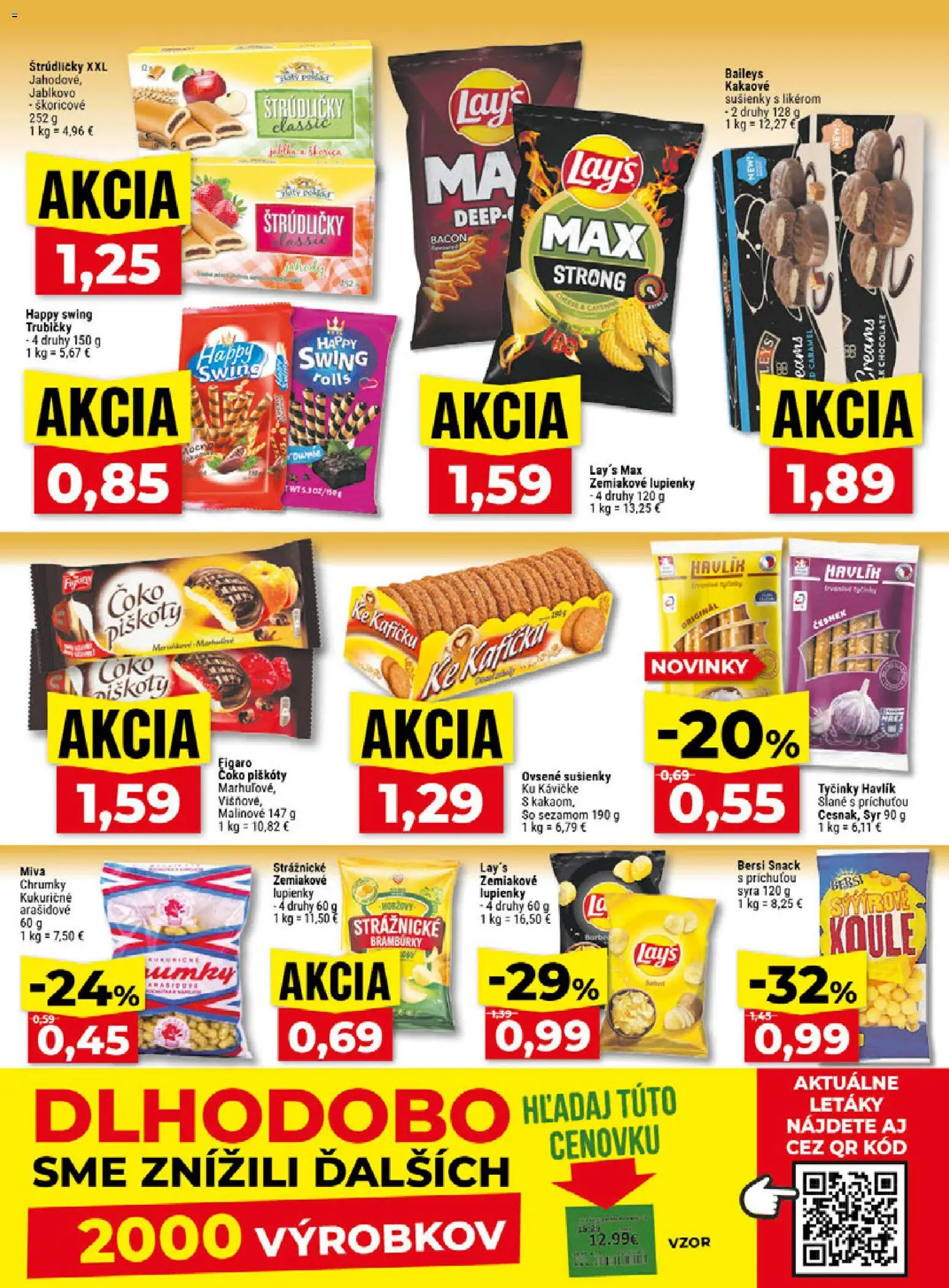 Nové Klas akcie – leták je platný od 05.10.2026 | Strana: 17 | Produkty: Syr, Sušienky, Trubičky, Baileys