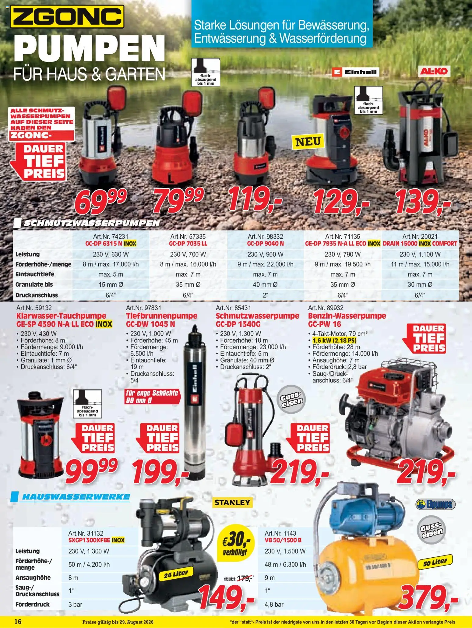 Zgonc August I 2026 gültig ab 01.08.2026 | Seite: 16