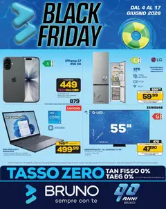 Anteprima del volantino BRUNO volantino Black Friday valido a partire dal 04.06.2026