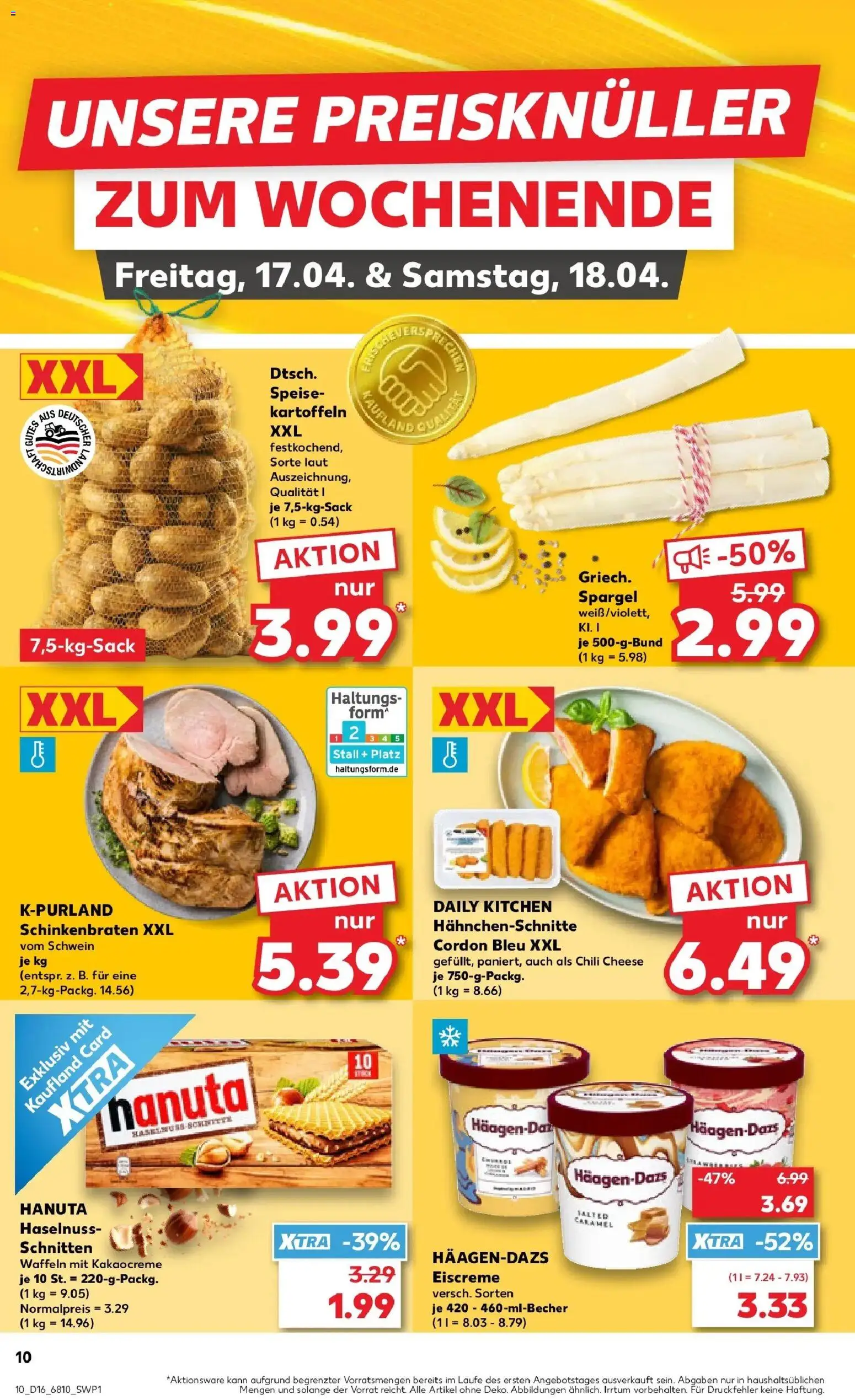 Kaufland Prospekt Sindelfingen	 – gültig ab 13.04.2026 | Seite: 22 | Produkte: Eiscreme, Spargel, Waffeln, Chili