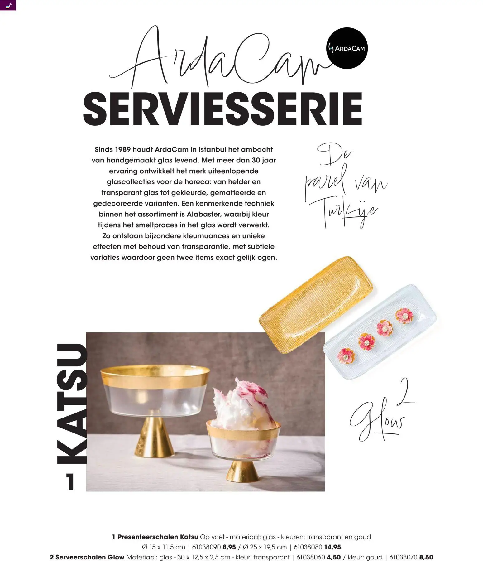 {H1} | Pagina: 6 | Producten: Glas