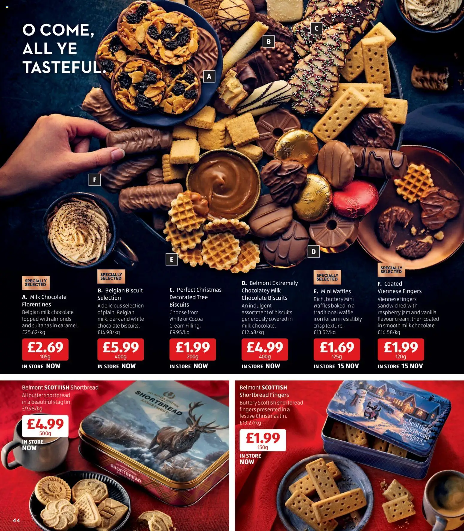 {H1} | Page: 44 | Products: Jam, Waffles, Biscuits, Cream