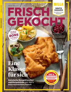 Billa AT Frisch Gekocht Magazin - amely érvényes a következő dátumtól: 2026.10.01.