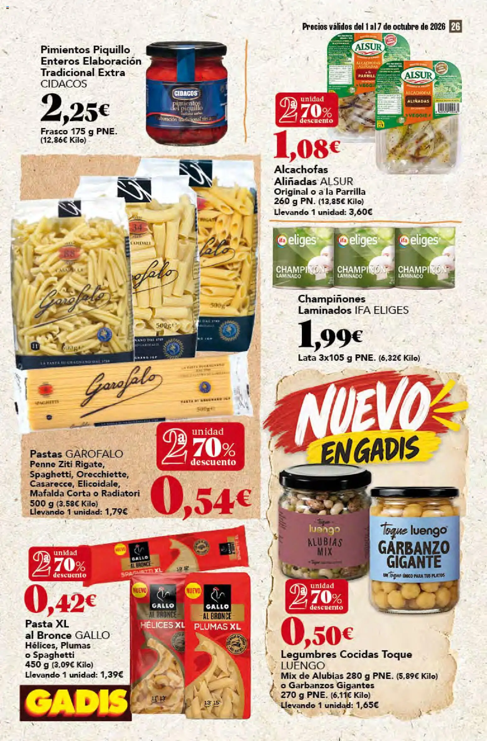 Gadis - folleto │ válido desde el 01/10/2026 | Página: 26