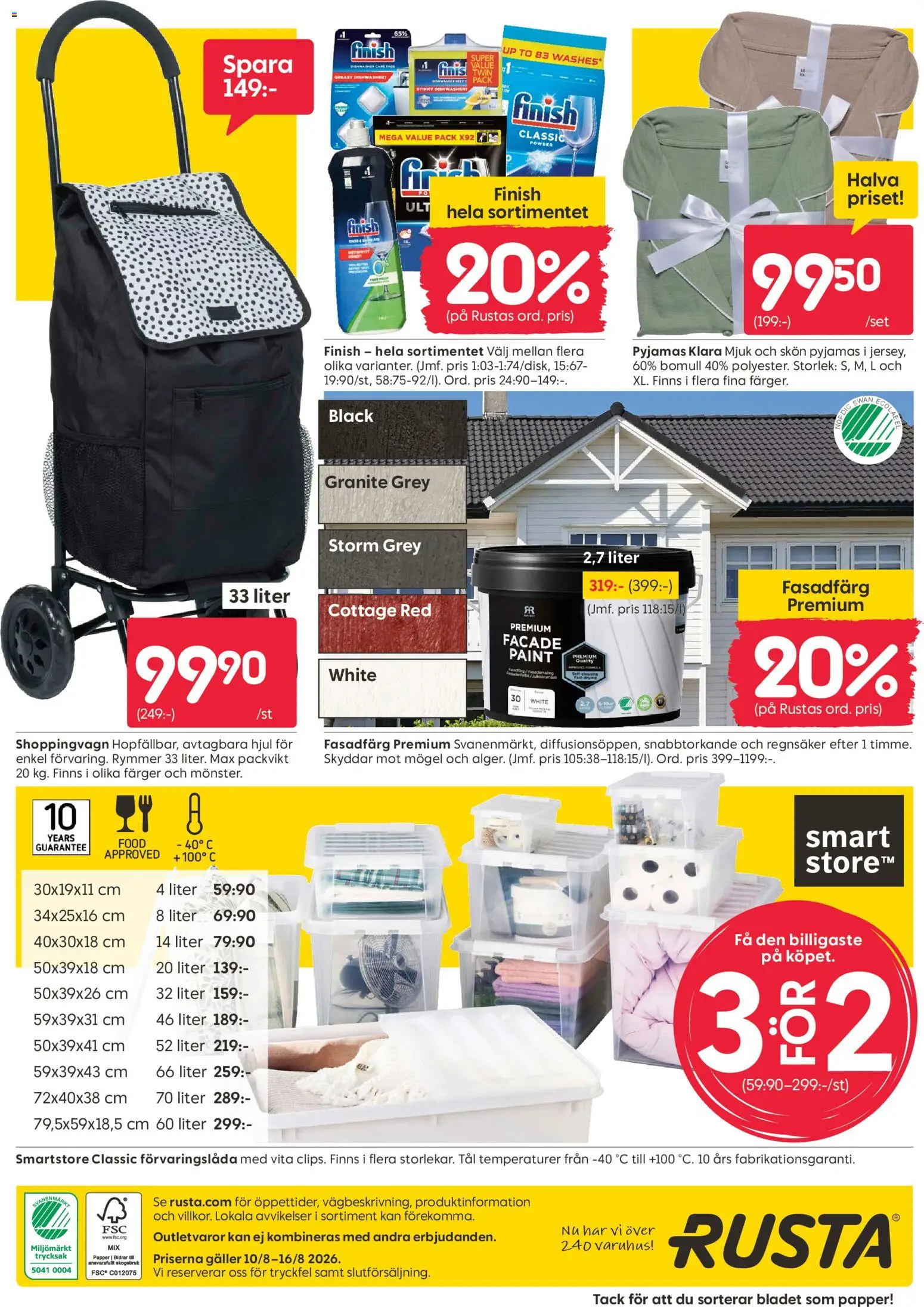 Rusta reklamblad aktuell från 10/08/2026 | Sida: 16