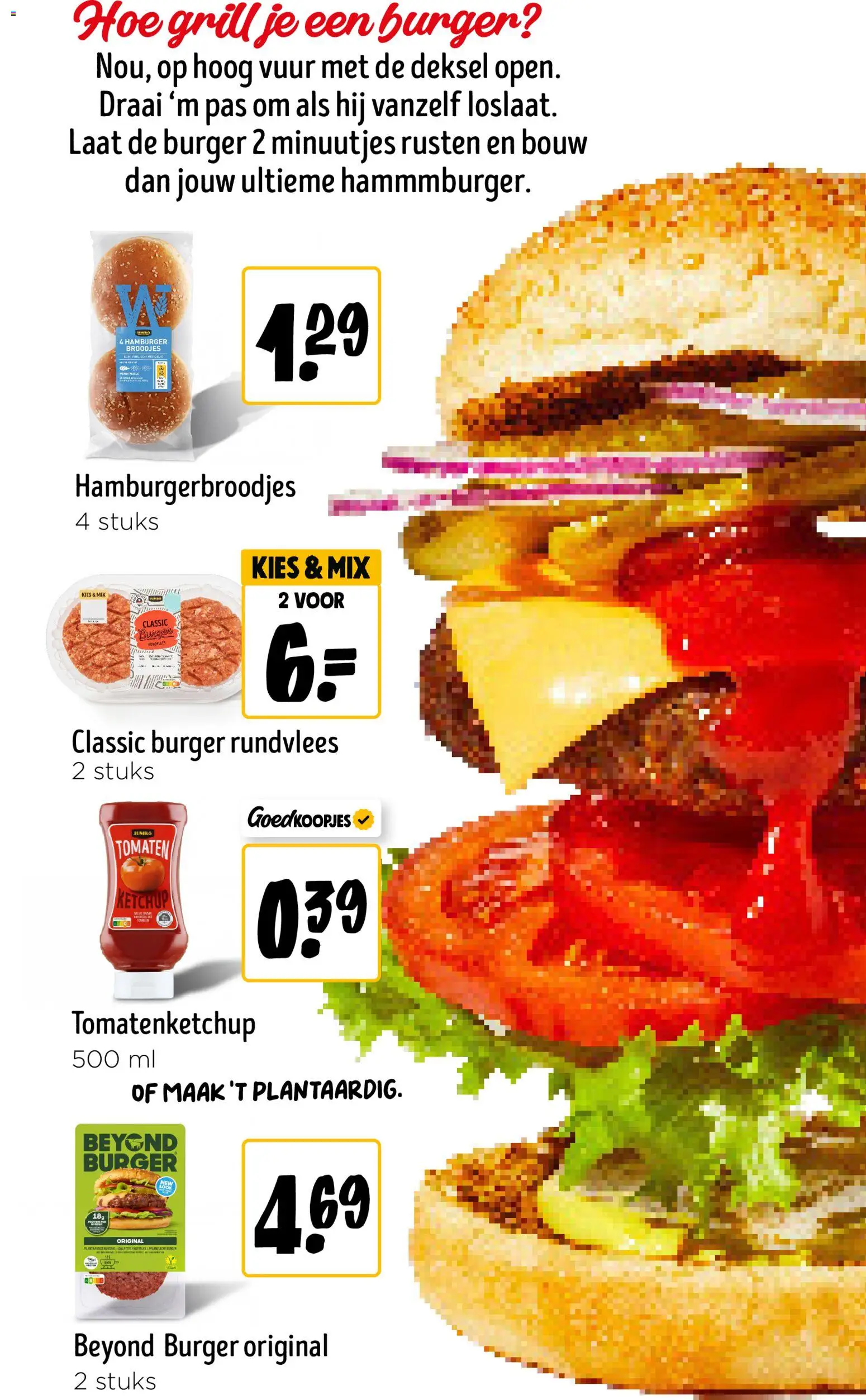 {H1} | Pagina: 8 | Producten: Tomaten, Ketchup, Grill, Broodjes