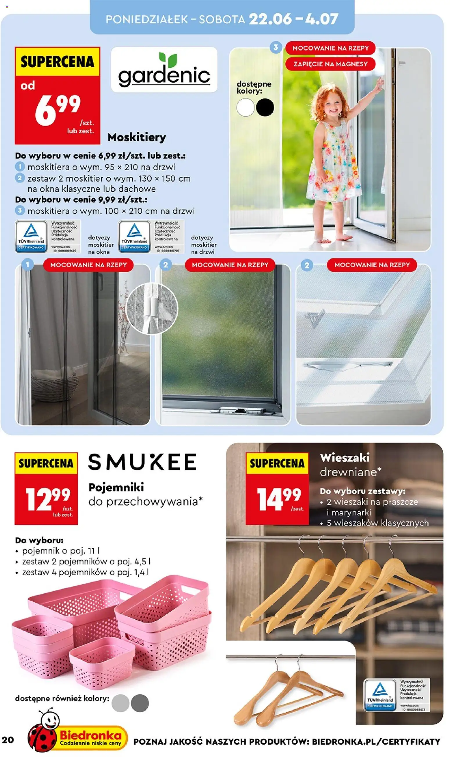 Biedronka Polsko leták - Hity i inspiracje od 20.06.2026 | Strana: 22
