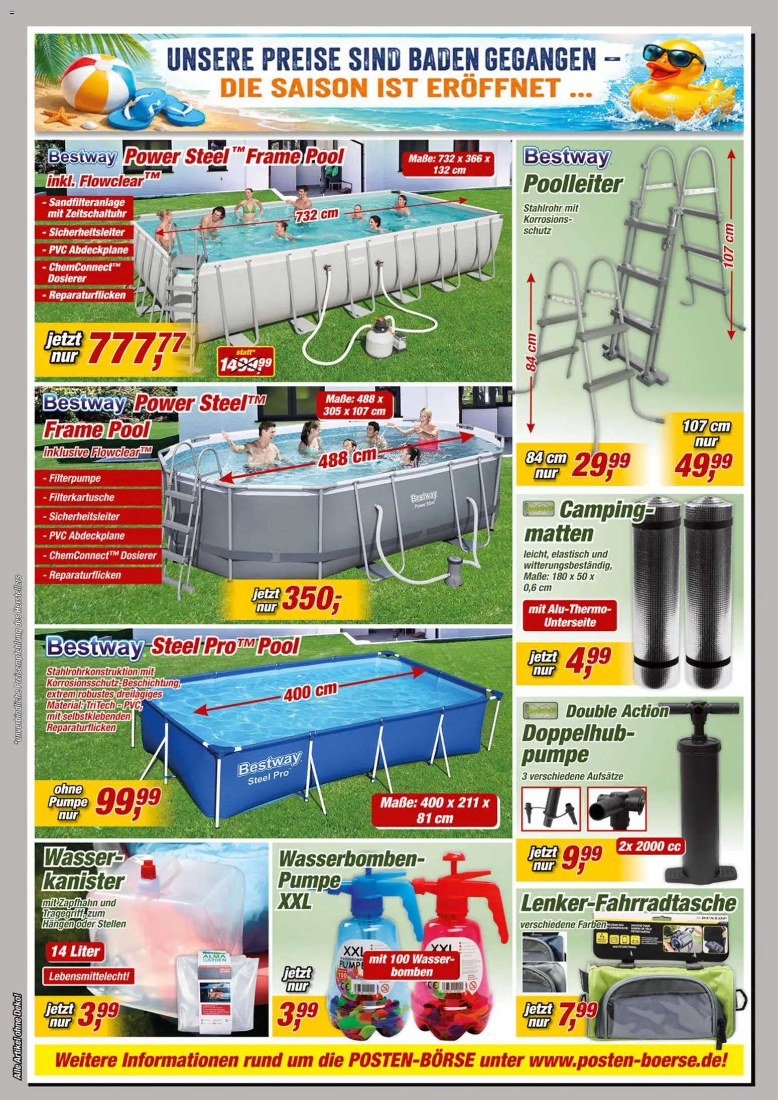 Posten Börse Prospekt – gültig ab 06.06.2026 | Seite: 8 | Produkte: Wasser