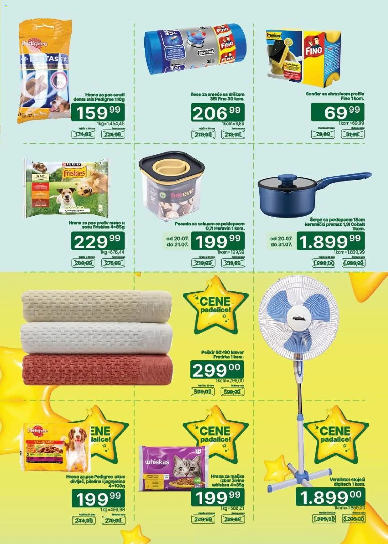Univerexport katalog - važi od 20.07.2026 | Strana: 31 | Proizvode: Purina, Ventilator, Hrana za pse, Piletina