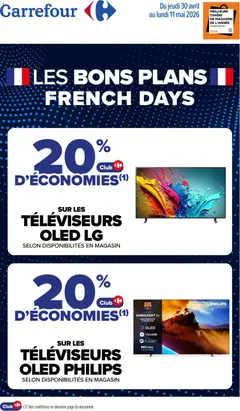 Carrefour - Prévisualisation de Carrefour Les bons plans French days valide à partir de 30.04.2026
