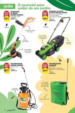 Pré-visualização APARADOR DE RELVA MADER GARDEN, Com motor elétrico 1008406 válido de 05.05.2026 | Página: 4 | Produtos: Mochila, Aparador de relva, Aparador