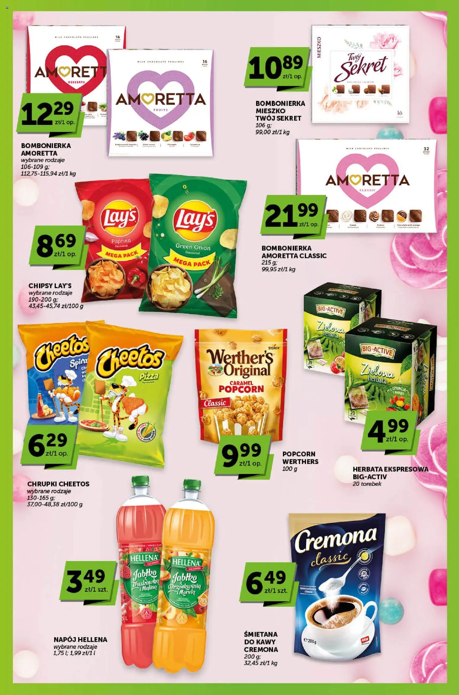 Euro Sklep gazetka - Sprawdź, co więcej od 14.05.2026 | Strona: 5 | Produkty: Brzoskwinia, Bombonierka, Pizza, Herbata